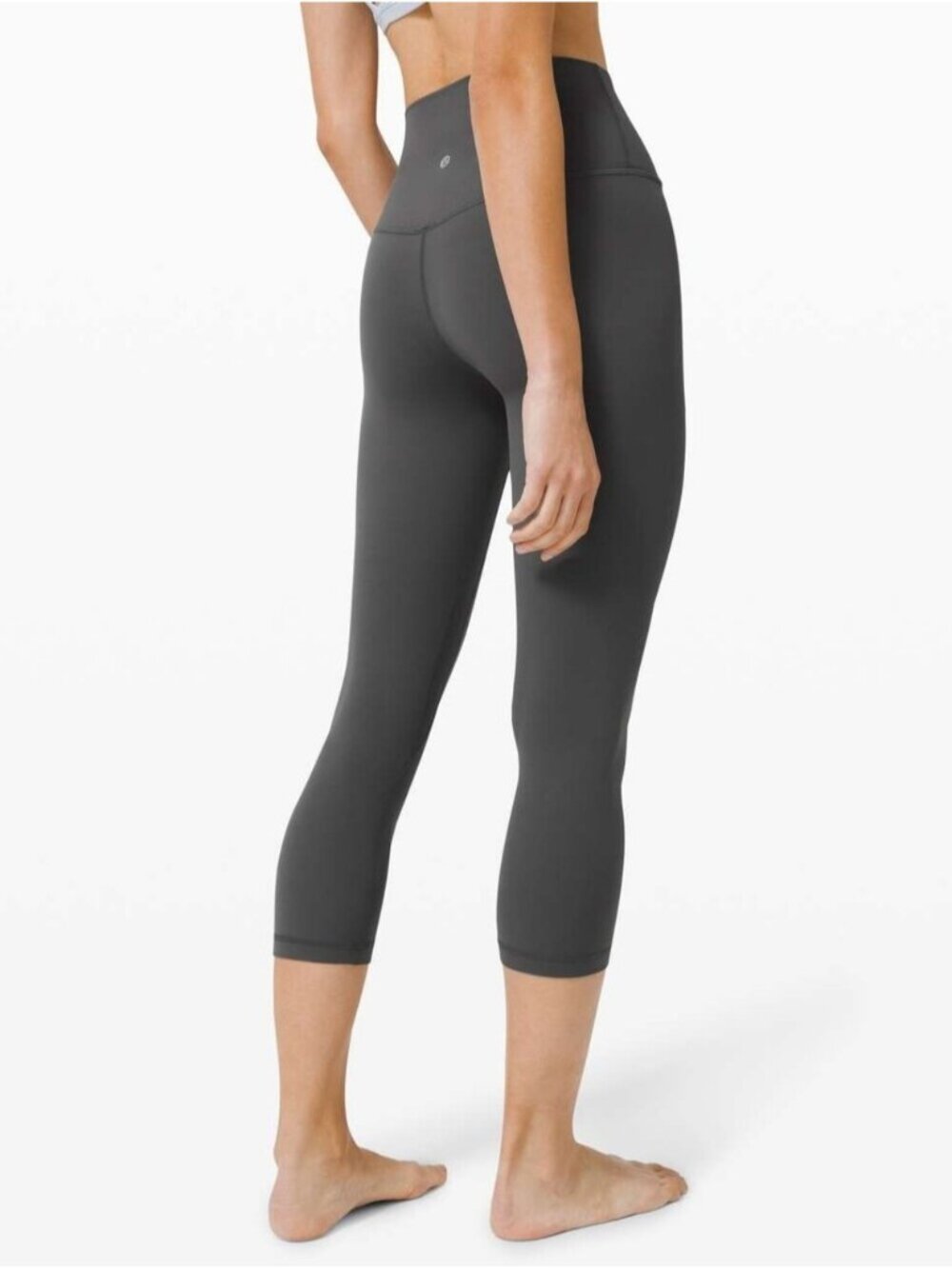 Lululemon Align Crop *21" Graphite Grey